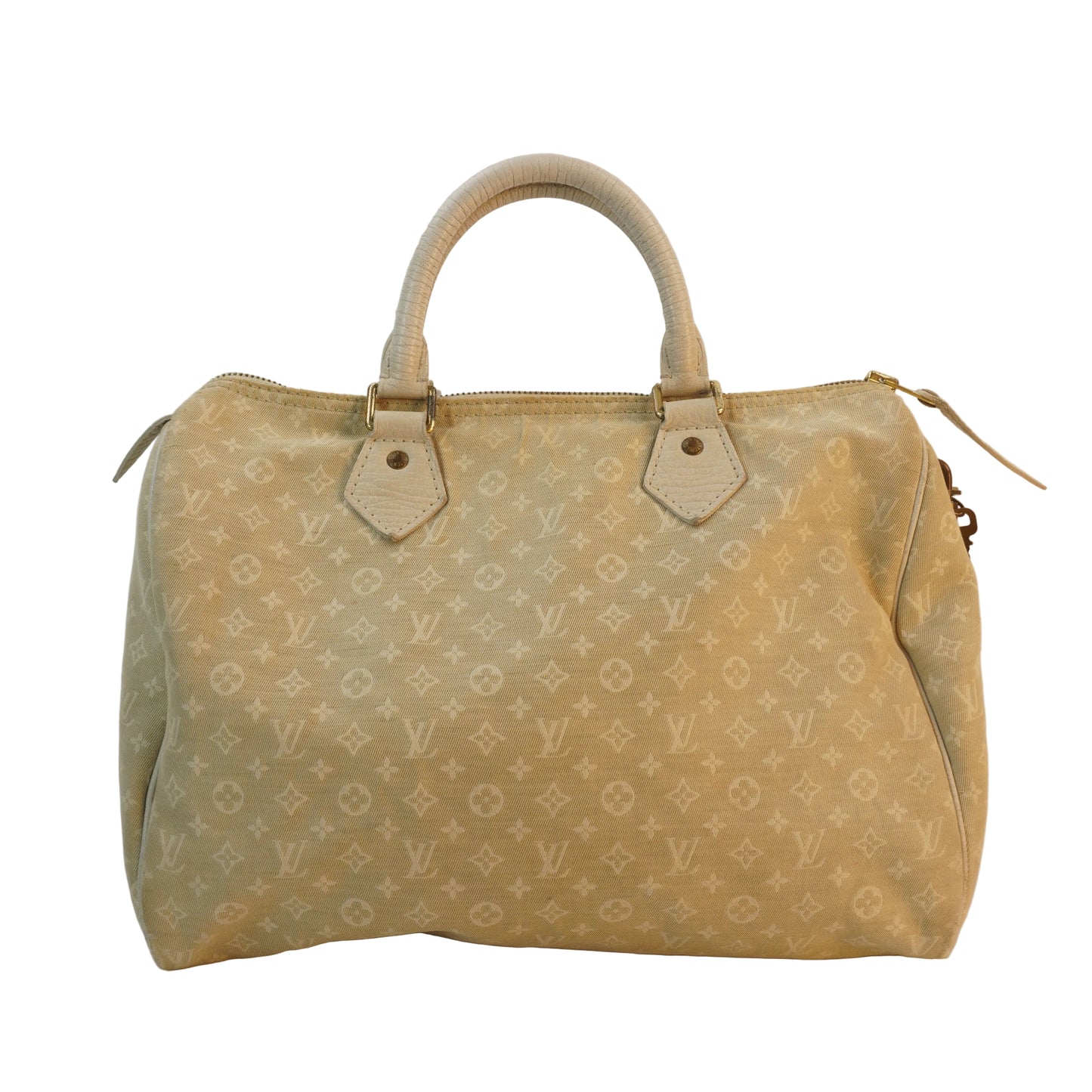 Louis Vuitton	Monogram Mini-Lin Speedy 30 GHW