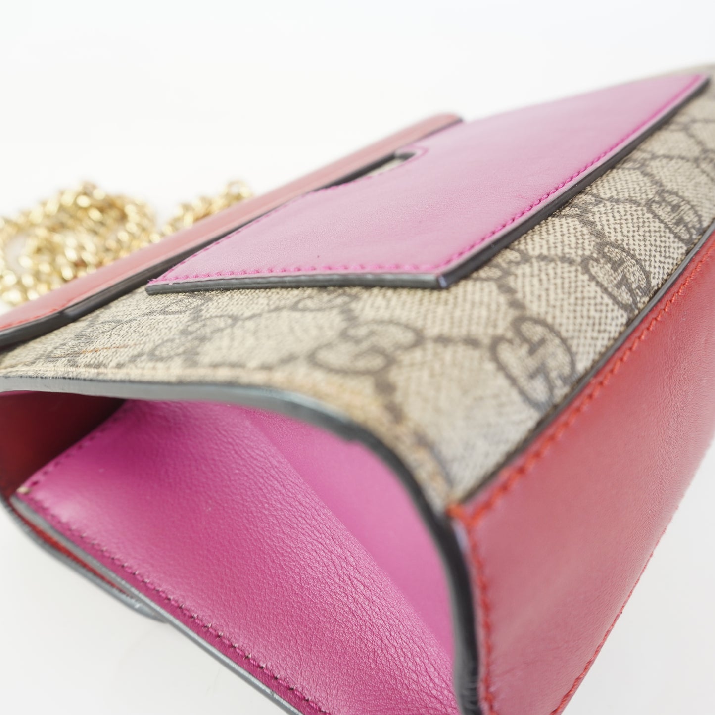 Gucci Interlocking Red & Pink