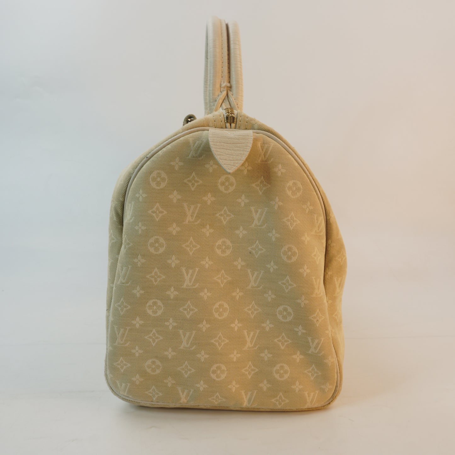 Louis Vuitton	Monogram Mini-Lin Speedy 30 GHW