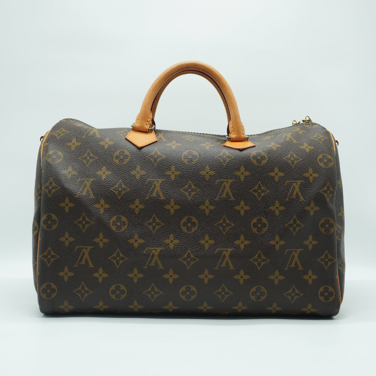 Louis Vuitton Speedy Bando 35 Monogram Canvas Brown GHW