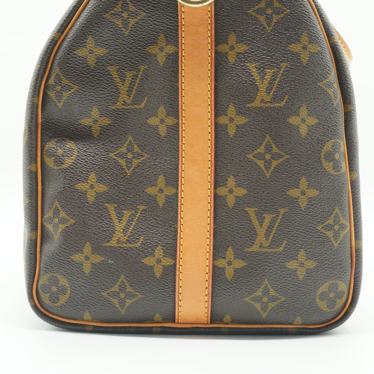 Louis Vuitton Speedy Bando 35 Monogram Canvas Brown GHW