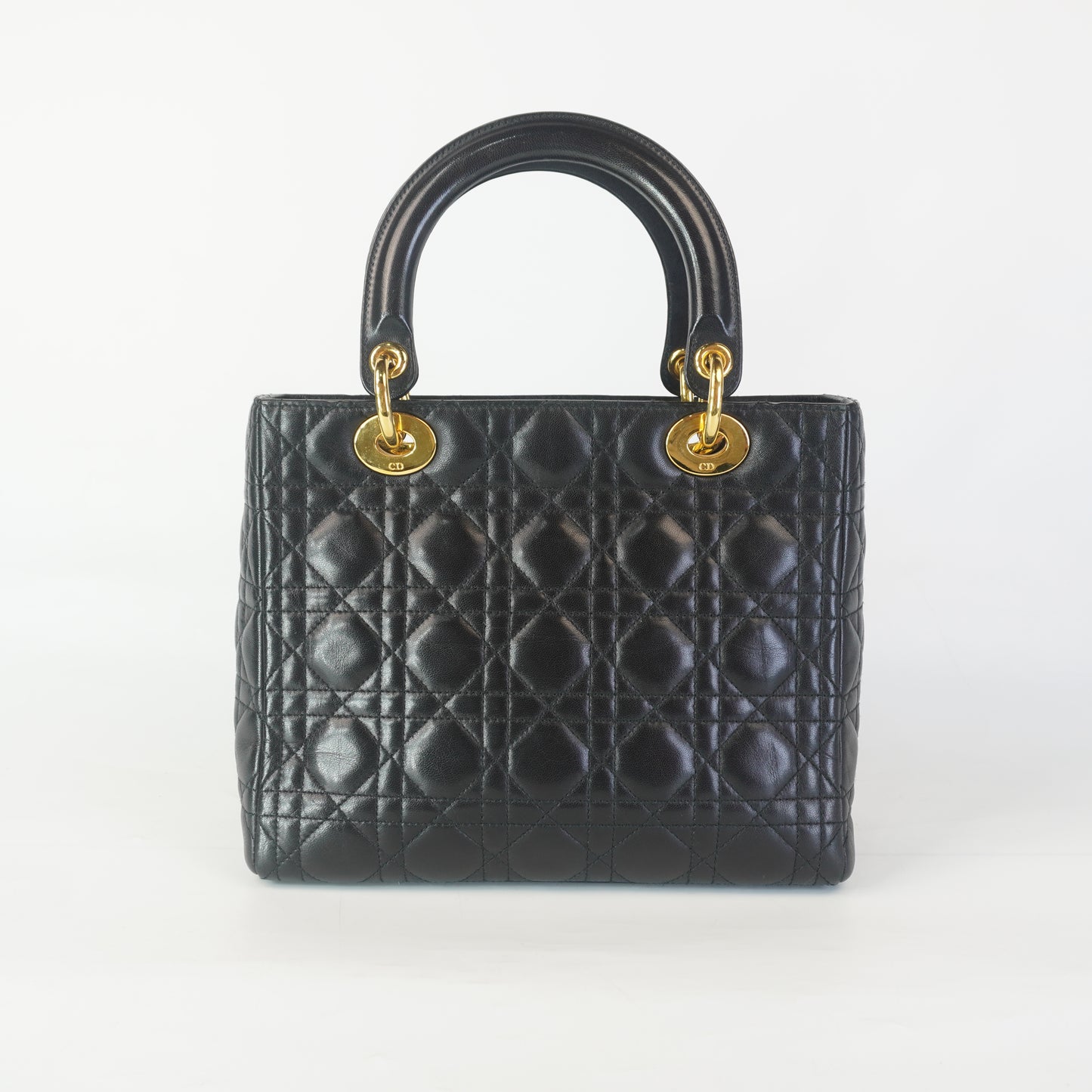 Dior	Lady Dior Black GHW Small