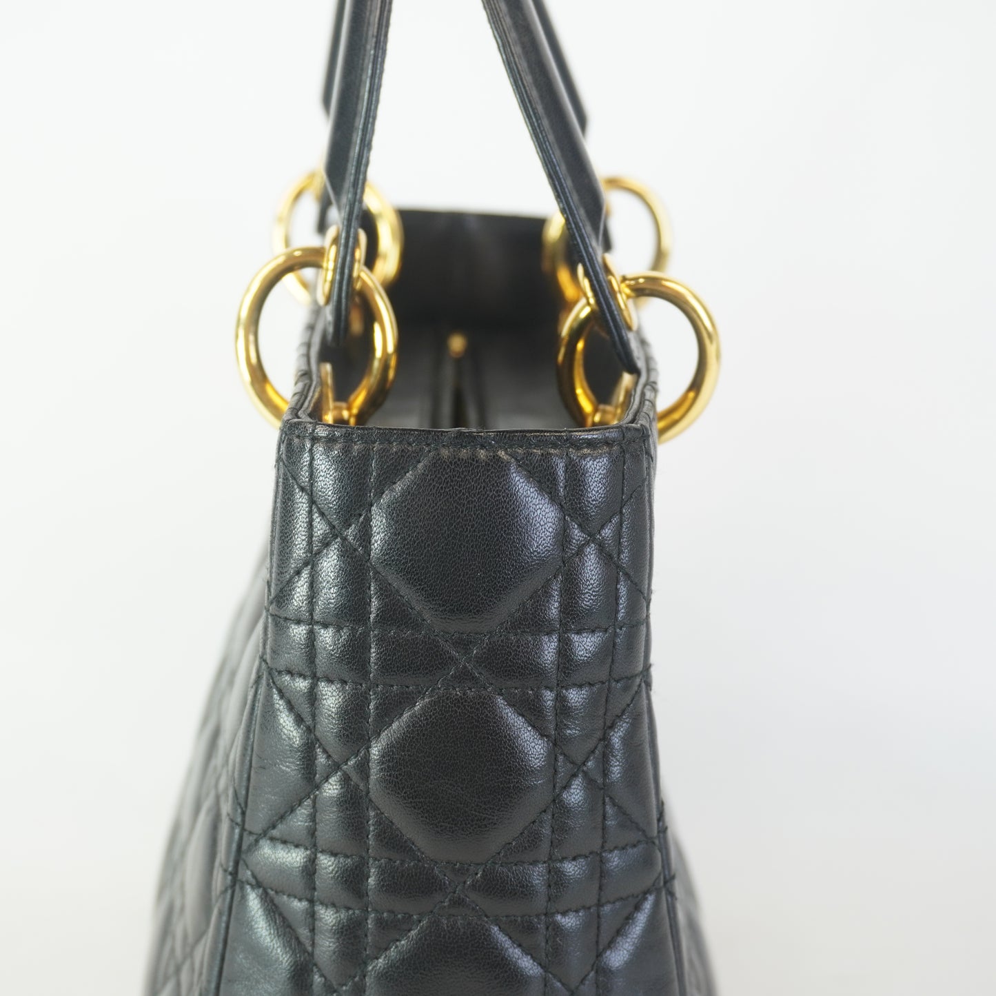 Dior	Lady Dior Black GHW Small