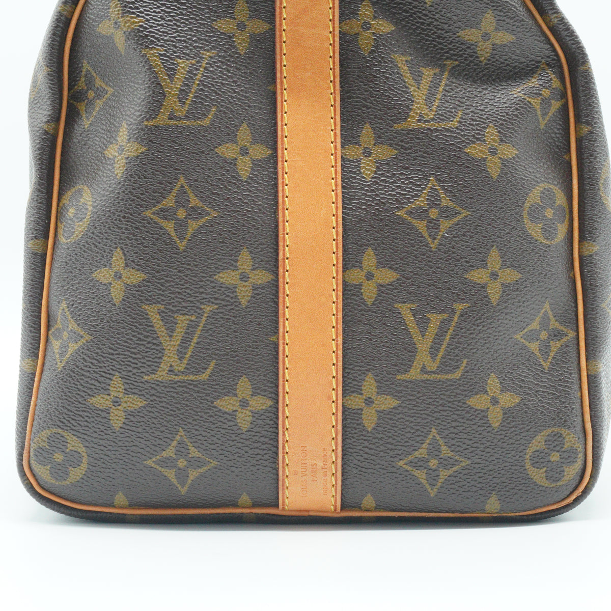 Louis Vuitton Speedy Bando 35 Monogram Canvas Brown GHW