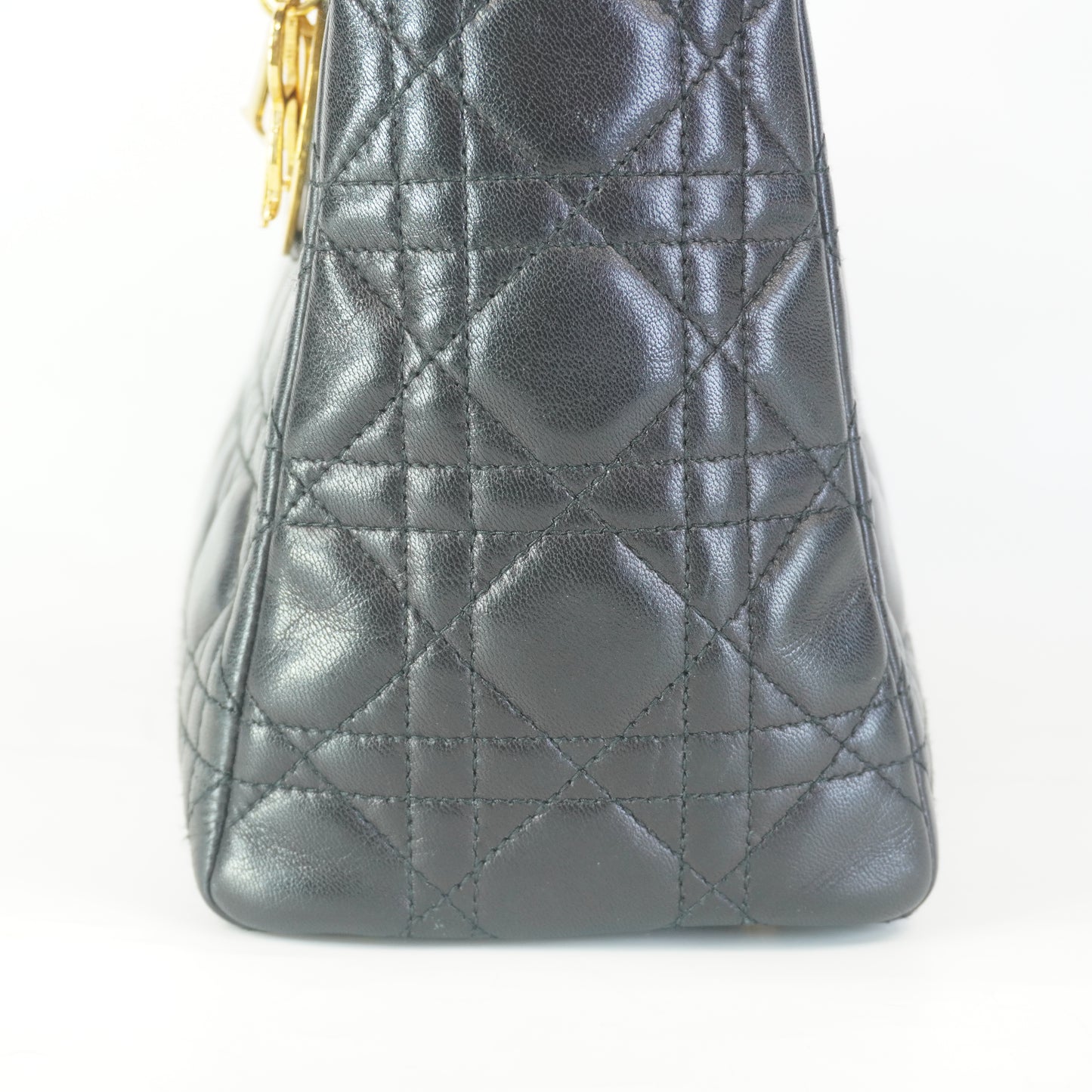 Dior	Lady Dior Black GHW Small