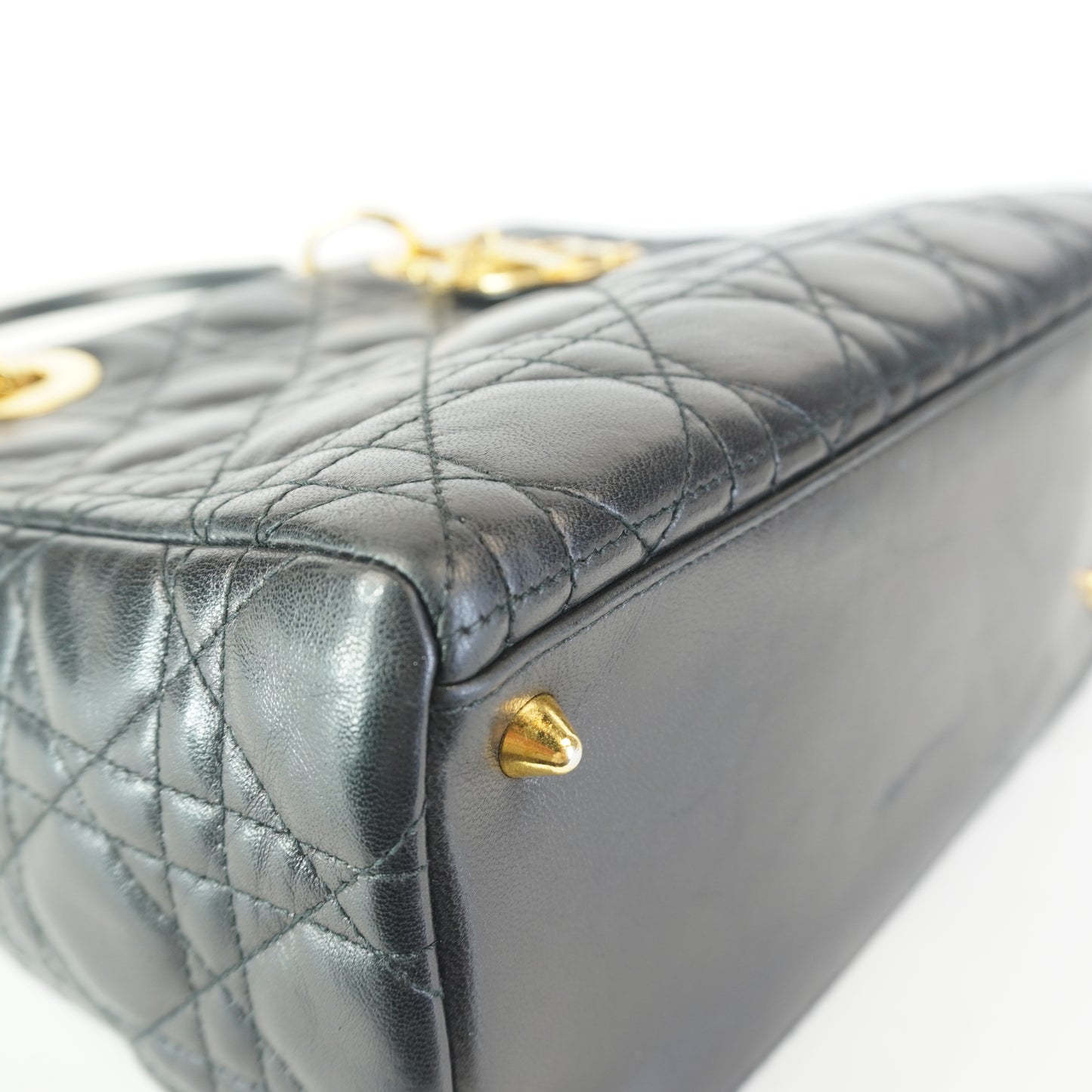 Dior	Lady Dior Black GHW Small