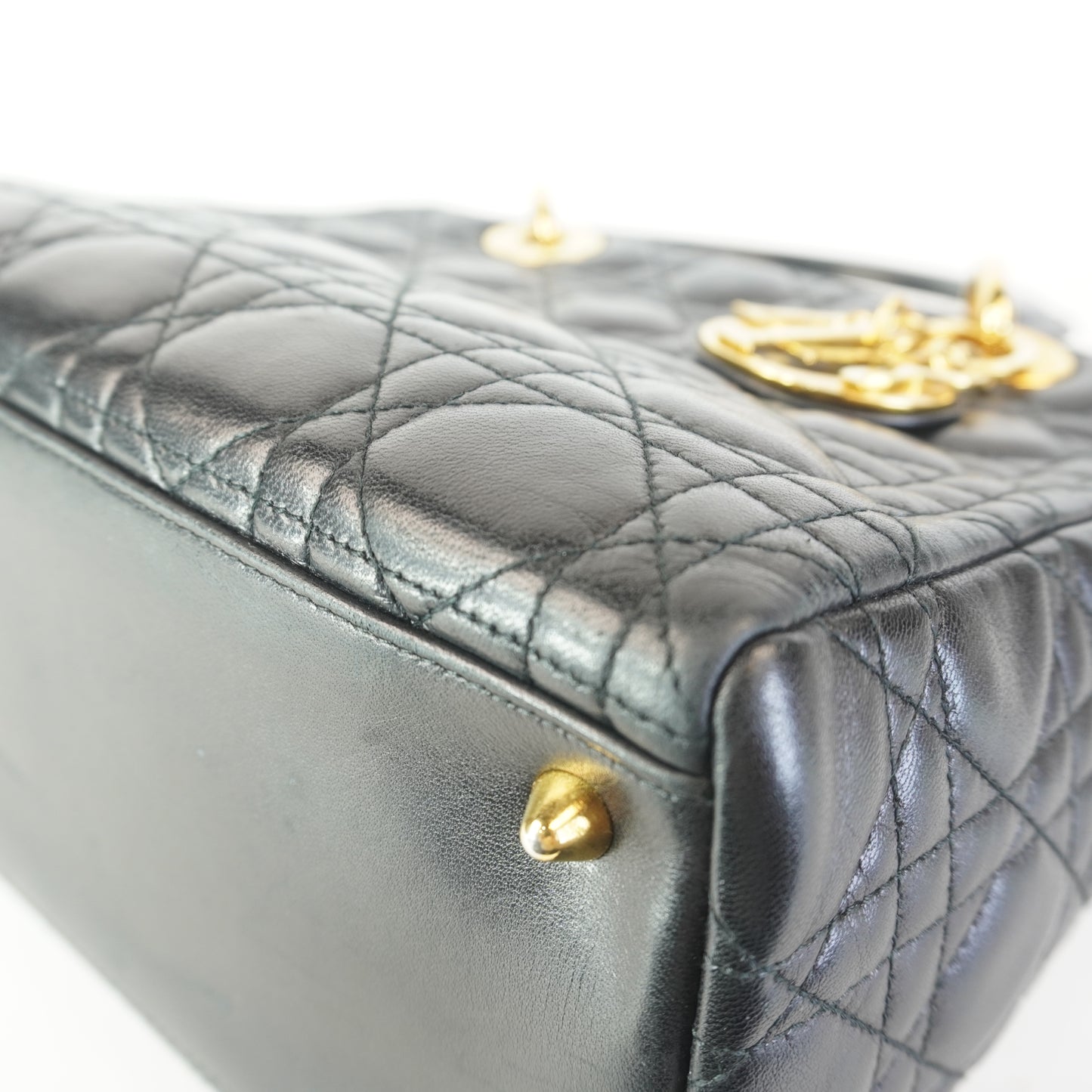 Dior	Lady Dior Black GHW Small