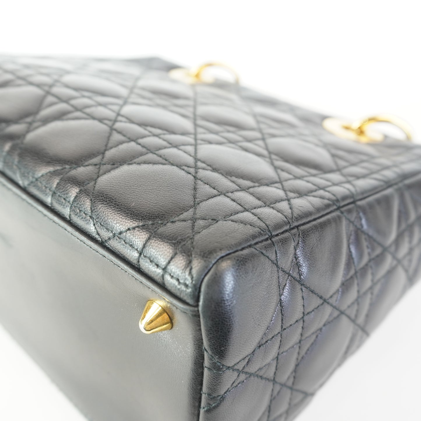 Dior	Lady Dior Black GHW Small