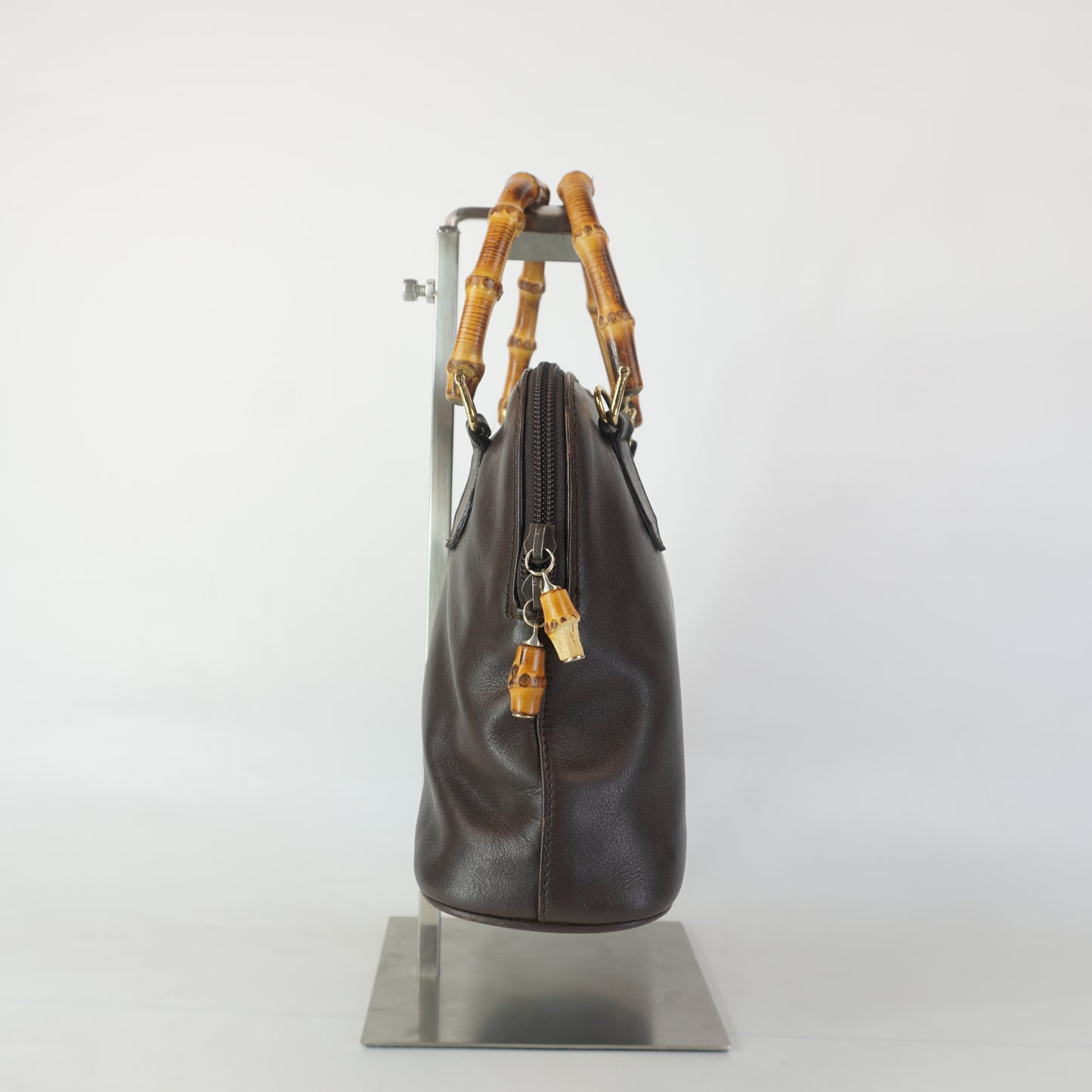 Gucci Vintage Diana Bamboo Hand Bag