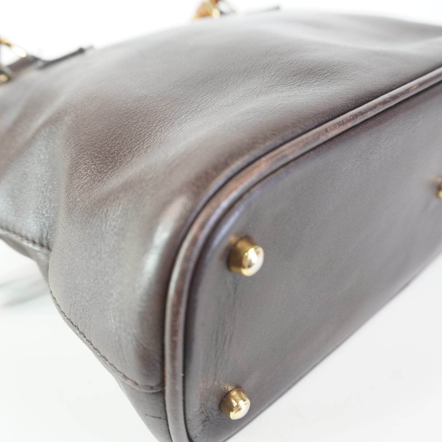 Gucci Vintage Diana Bamboo Hand Bag
