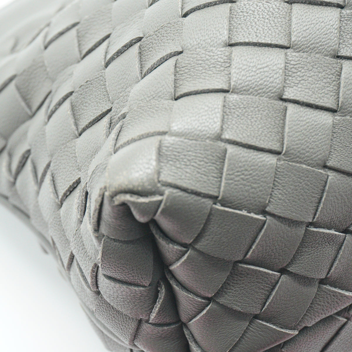 Bottega Veneta Nodini Shoulder Bag Small Gray BHW