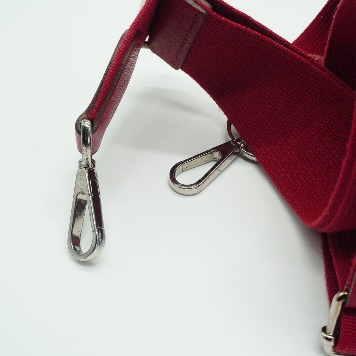 Hermes	Evelyn Red Crossbody Bag Red Medium SHW