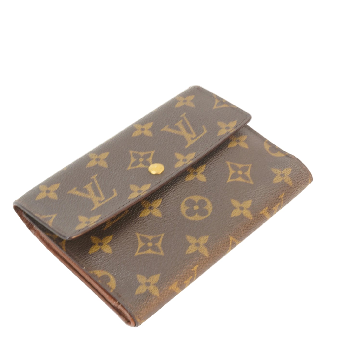 Louis Vuitton	Monogram Canvas Wallet GHW