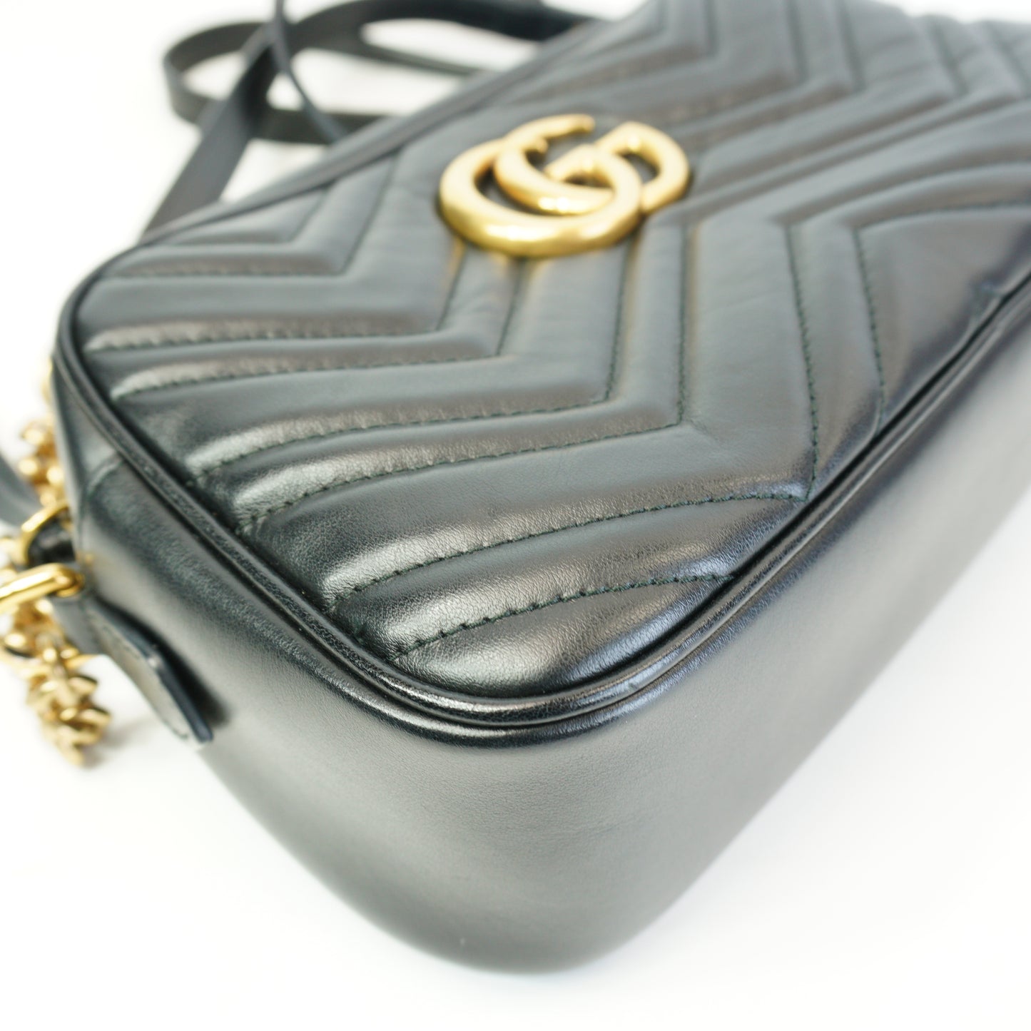 Gucci Marmont Camera Bag GHW Small