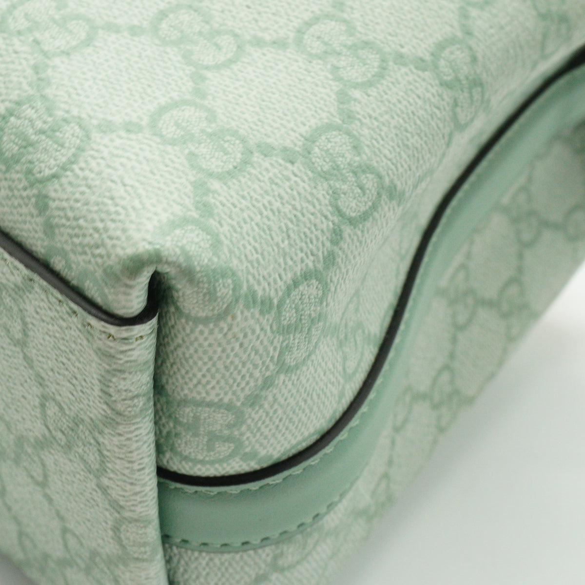 Gucci	GG Emblen Tote BAg Mint Green Medium SHW