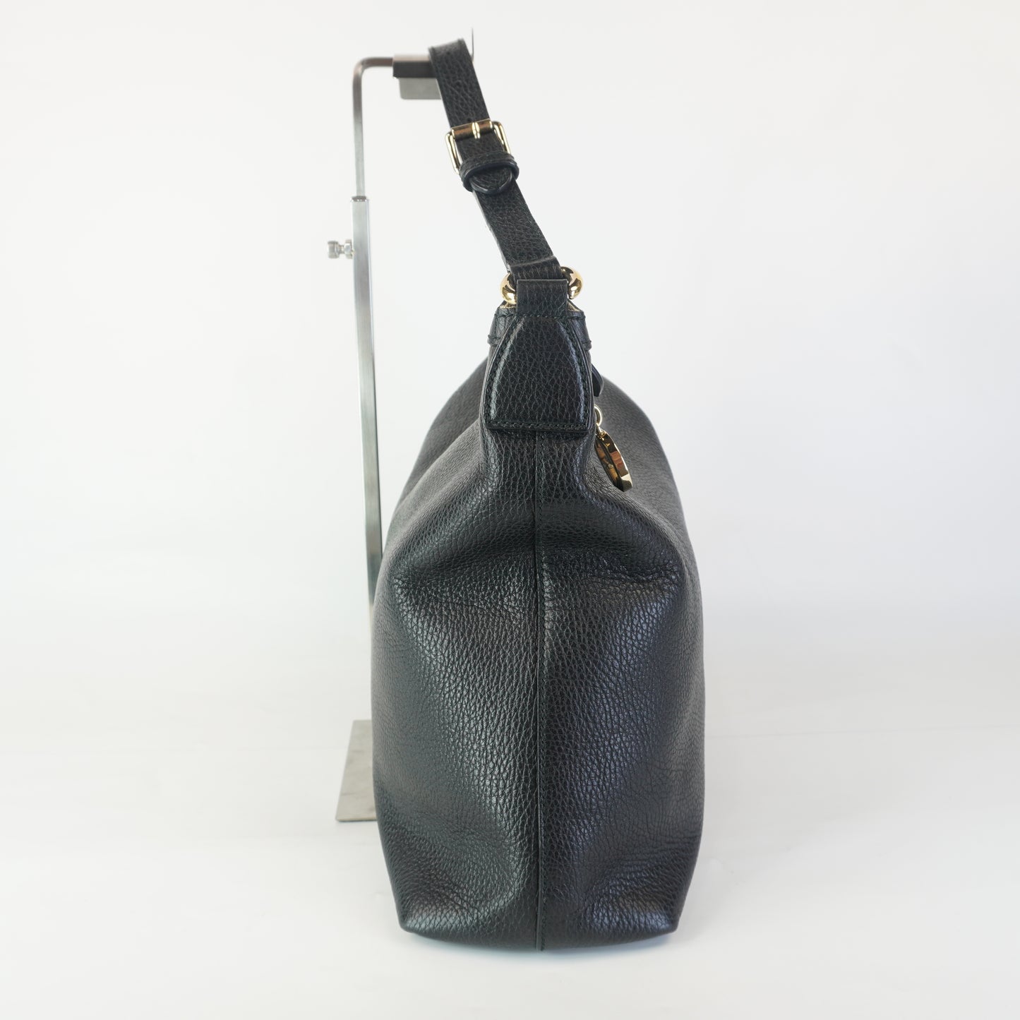 Gucci Interlocking G leather Hobo Bag GHW Medium