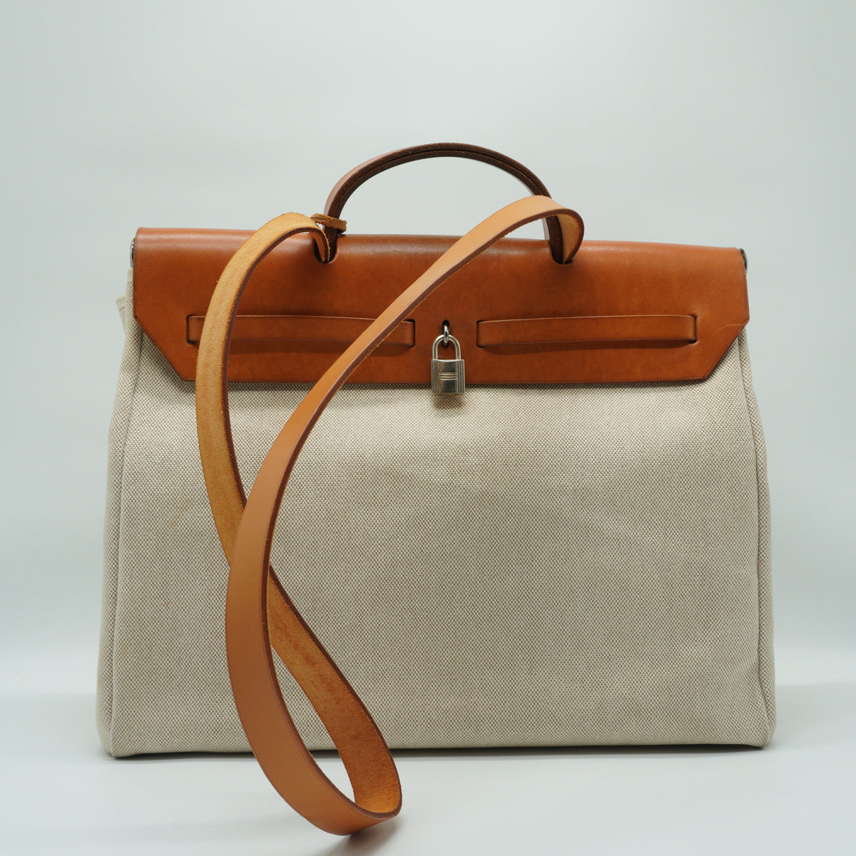 Hermes Herbag Beige Large SHW