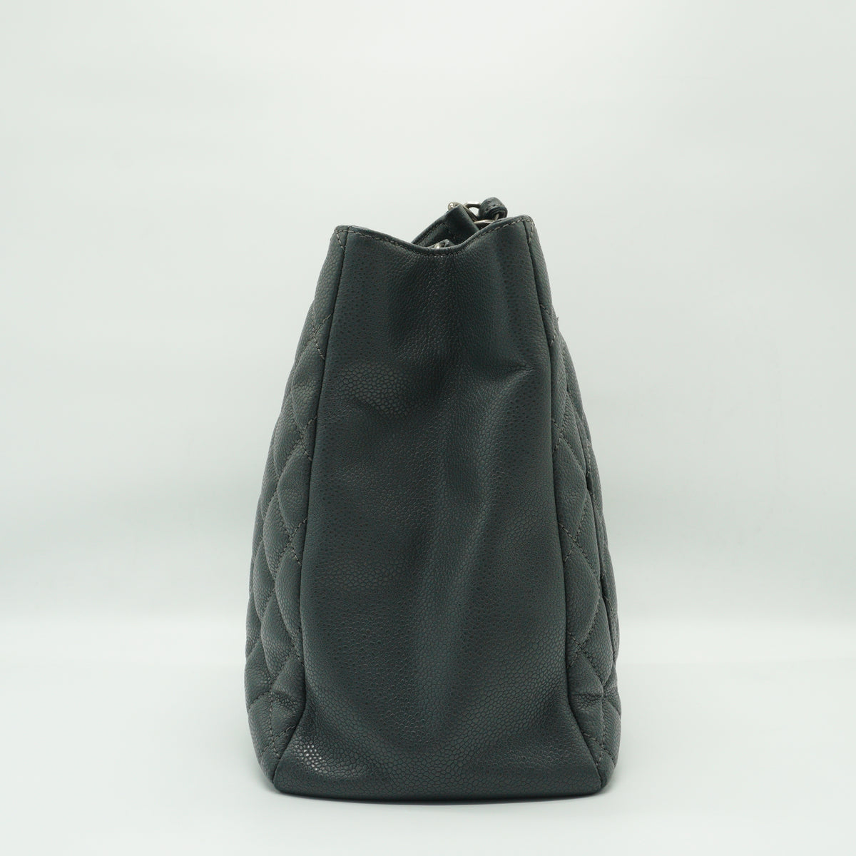 Chanel	GST Gray Tote Bag SHW