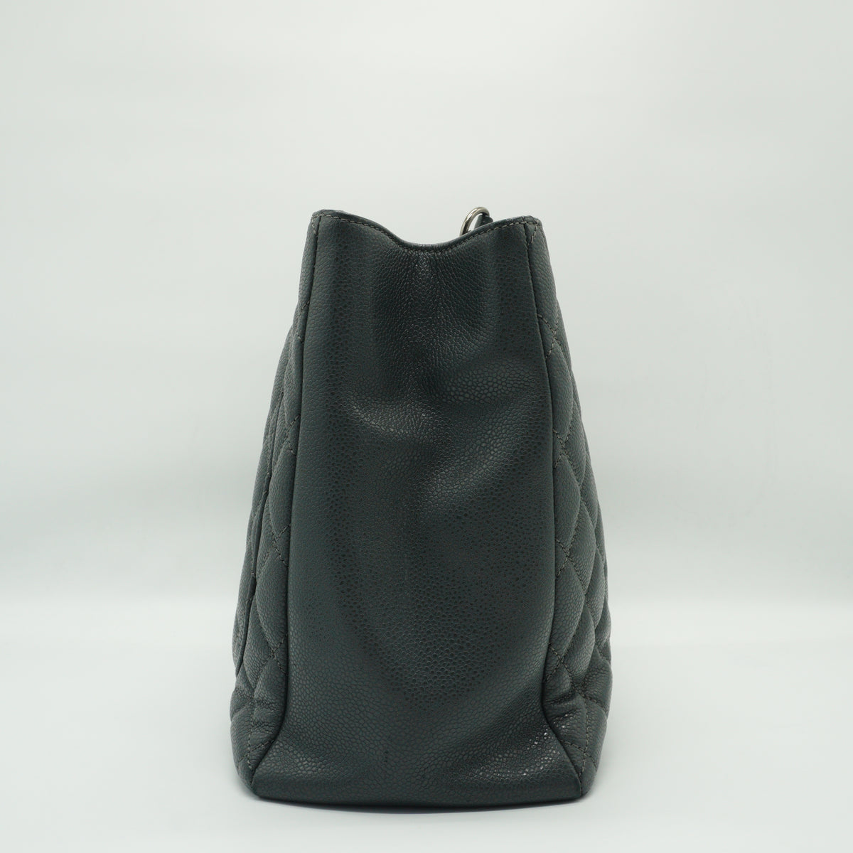 Chanel	GST Gray Tote Bag SHW