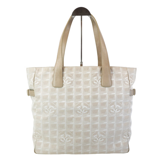 Chanel Travel Line Tote White