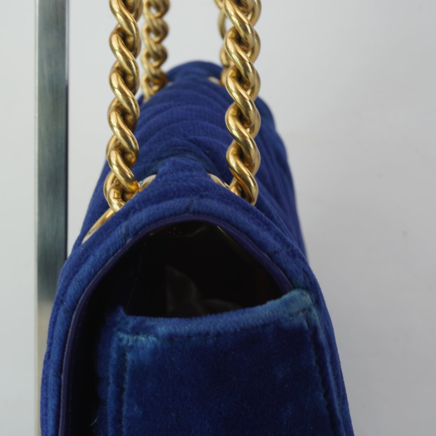 Gucci Marmont Velvet Blue