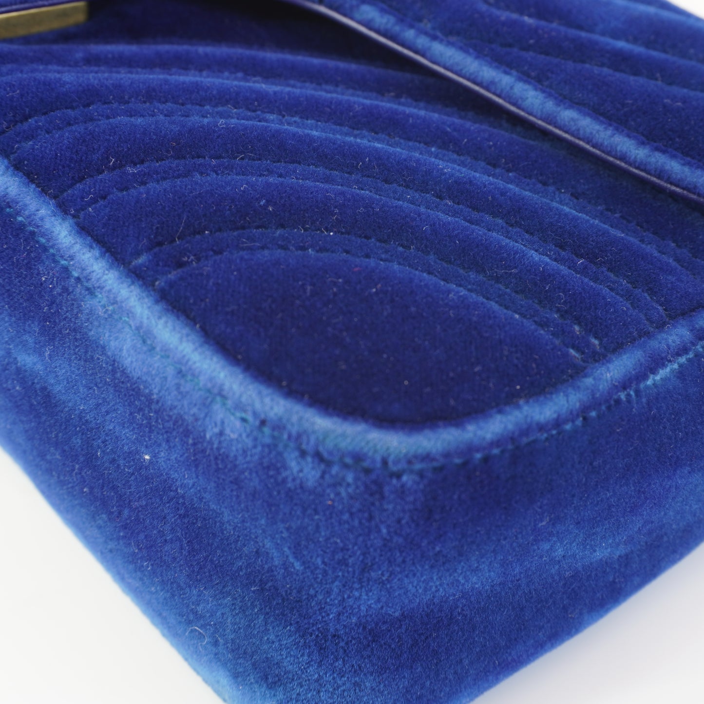 Gucci Marmont Velvet Blue