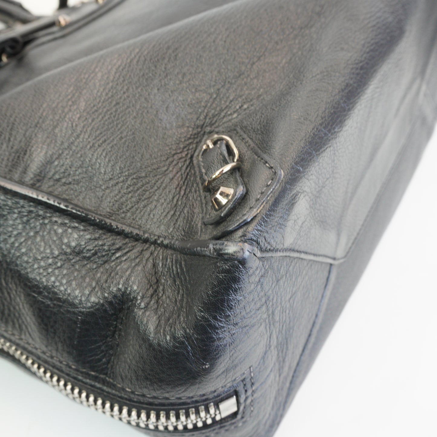 Balenciaga Papier Tote A5 Zip Black