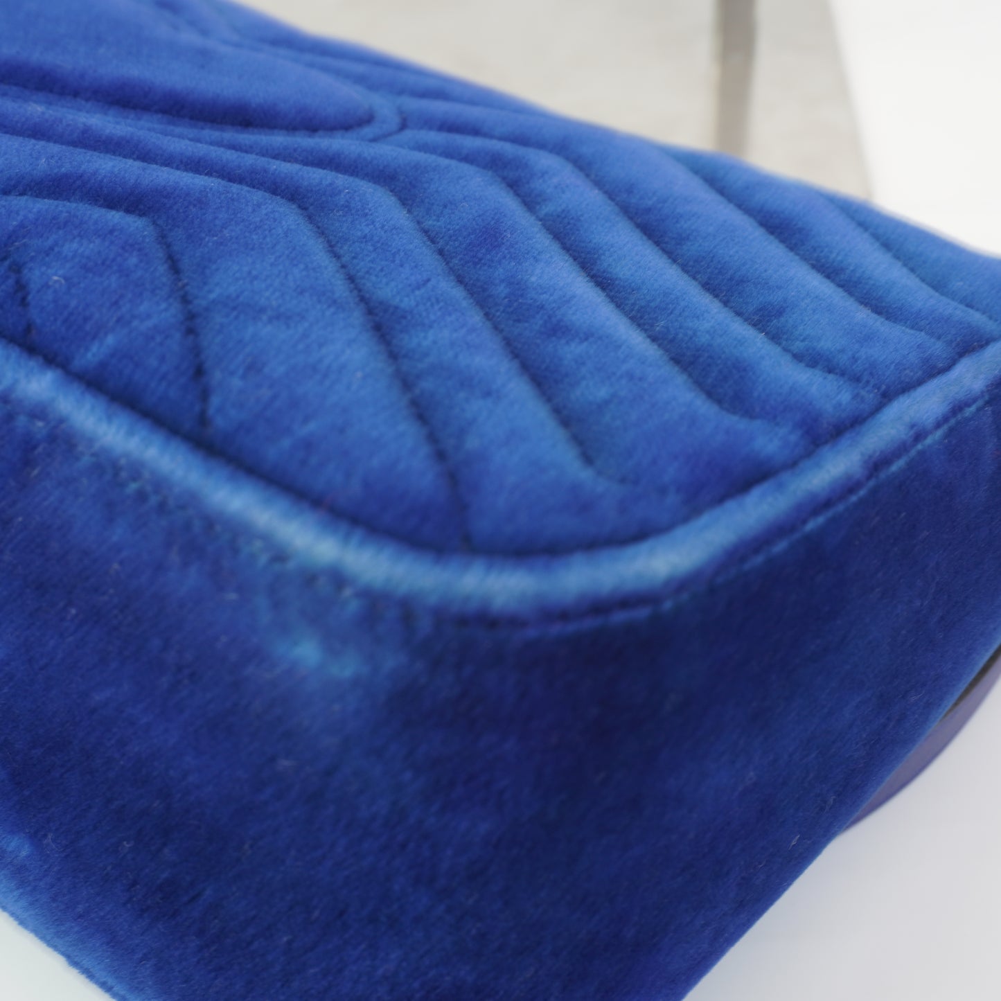 Gucci Marmont Velvet Blue