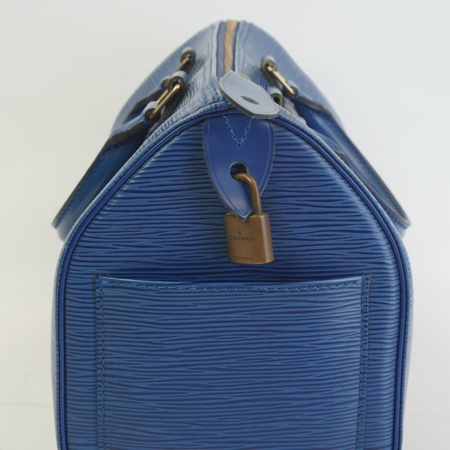Louis Vuitton	Speedy25 Epi Blue GHW