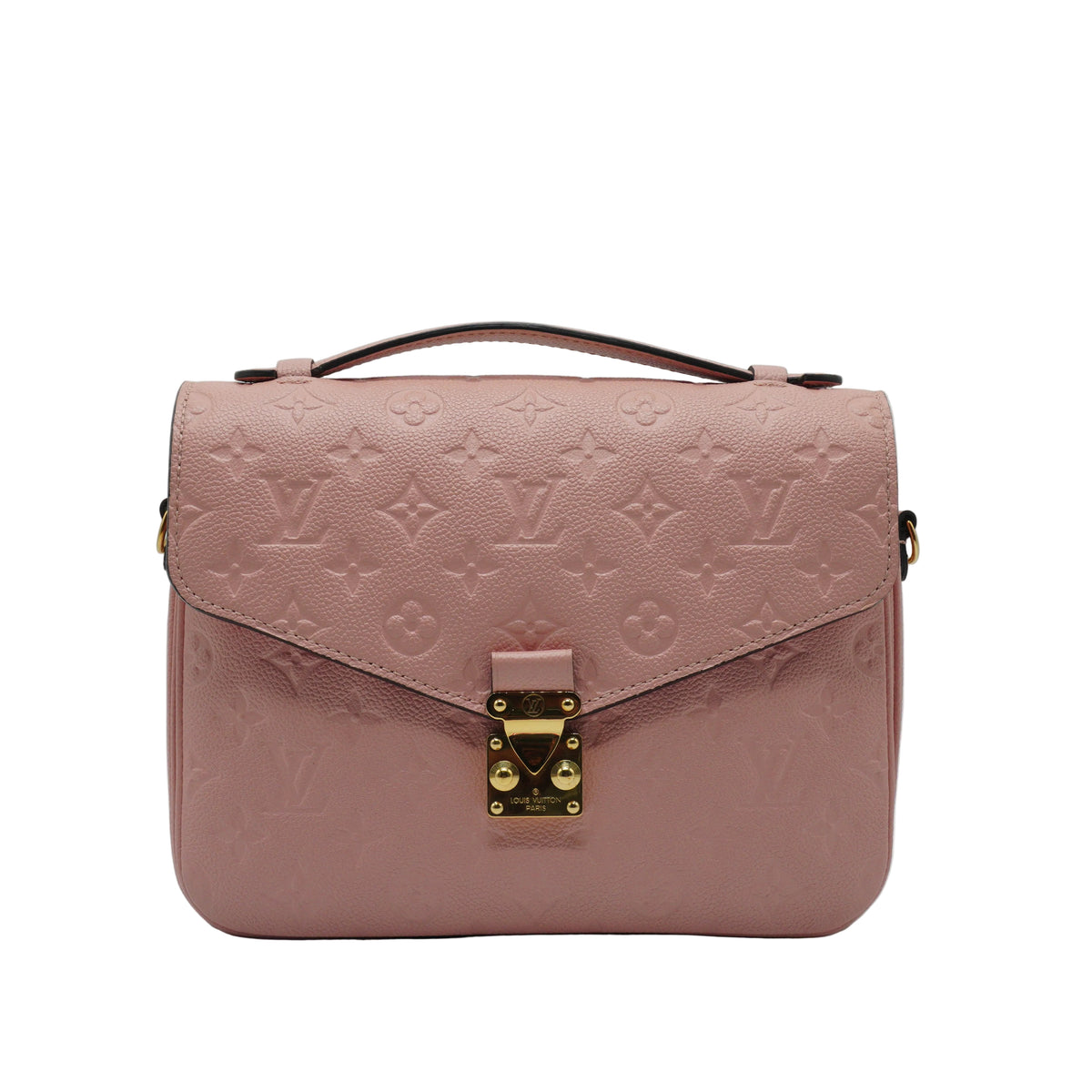 Louis Vuitton Pochette Metis MM Mono Empreinte Pink GHW