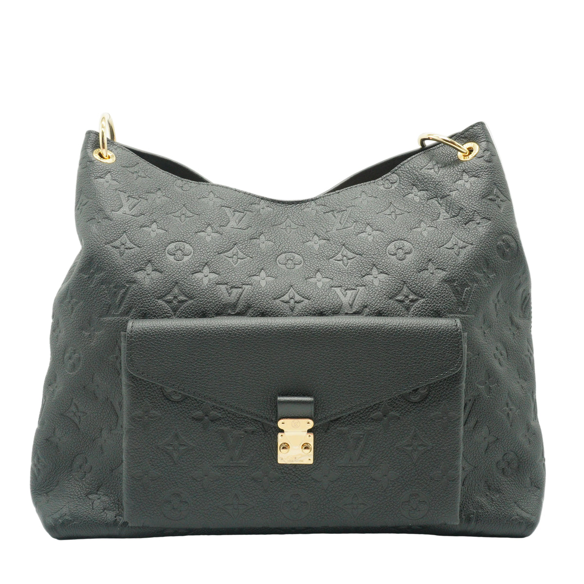 Louis Vuitton	Hobo Metis Large Monogram Empreinte Black GHW