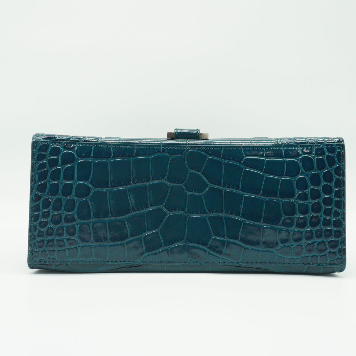 Balenciaga	Hourglass Top Handle Bag SHW Small Dark Blue