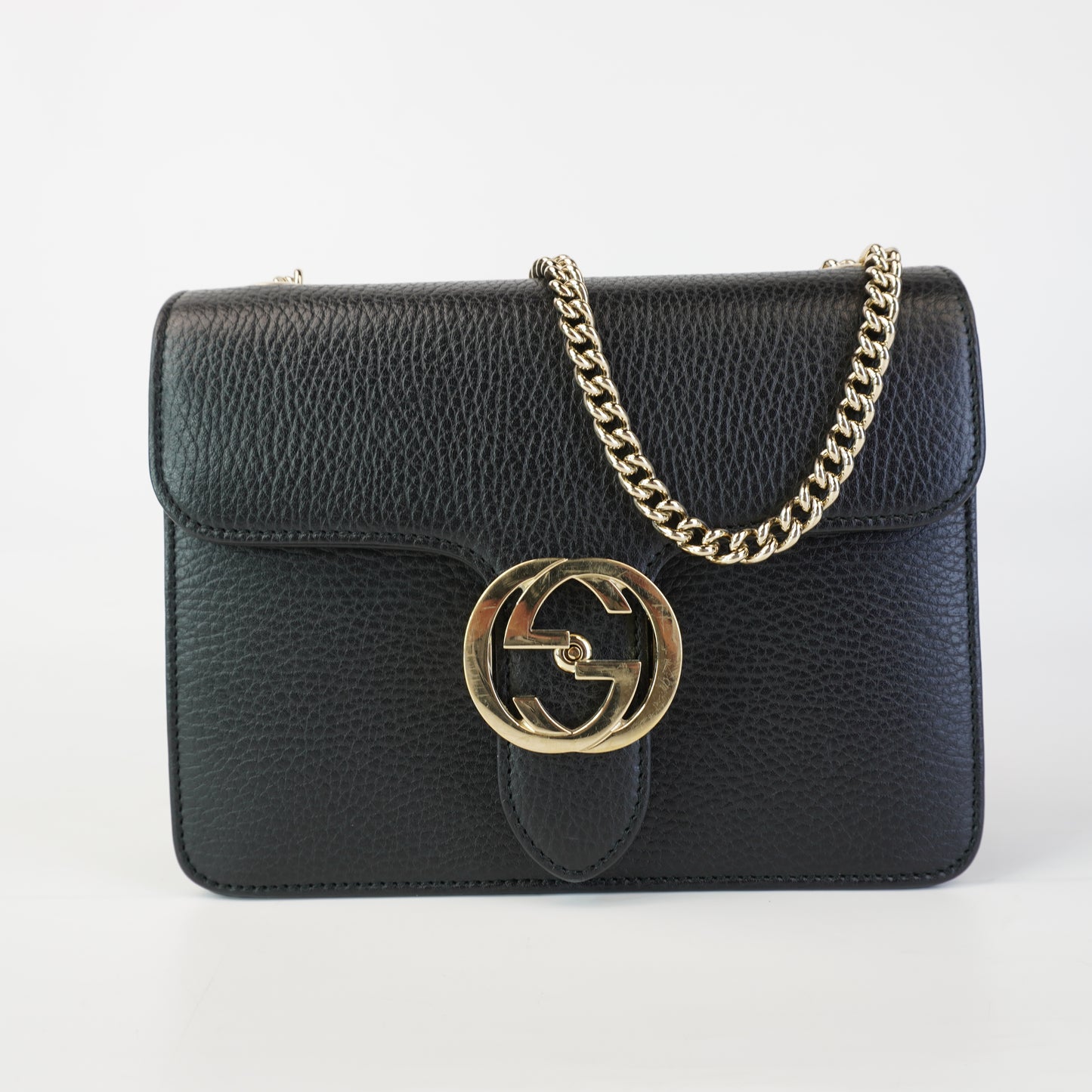 Gucci Small Dollar Interlocking G Black