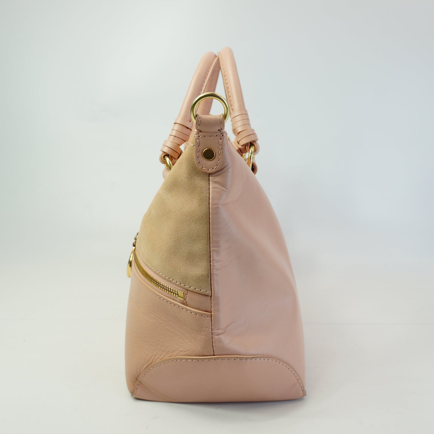 Chloe	Emy Shoulder Bag Pink Medium GHW