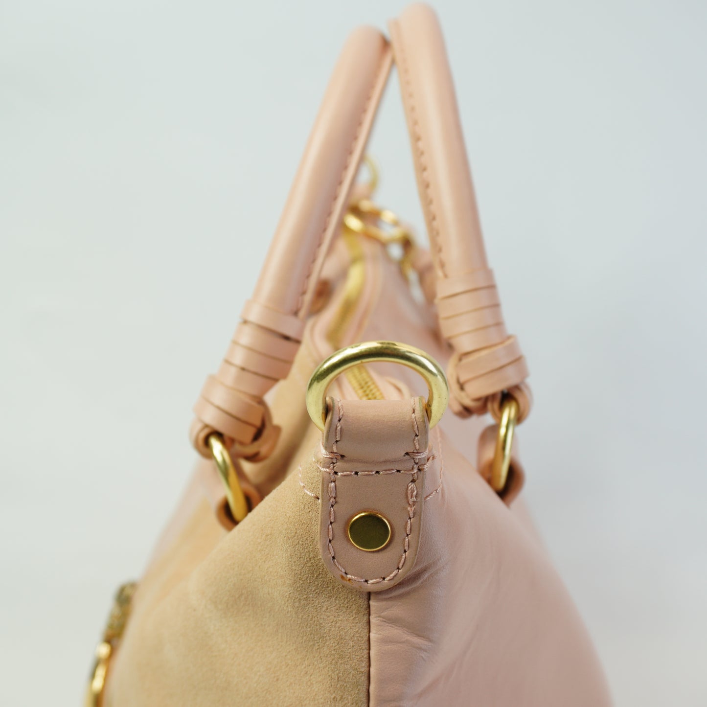 Chloe	Emy Shoulder Bag Pink Medium GHW