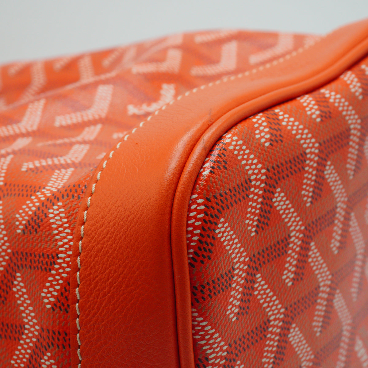 Goyard Petit Flot Bucket Bag Small Orange SHW