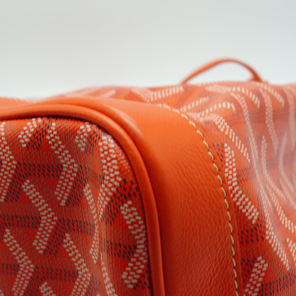Goyard Petit Flot Bucket Bag Small Orange SHW