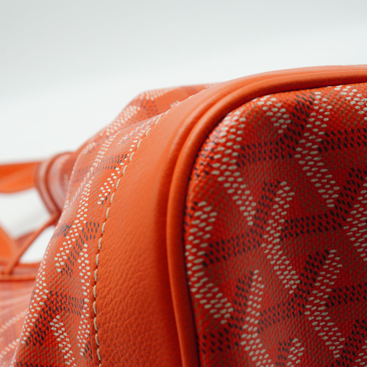 Goyard Petit Flot Bucket Bag Small Orange SHW