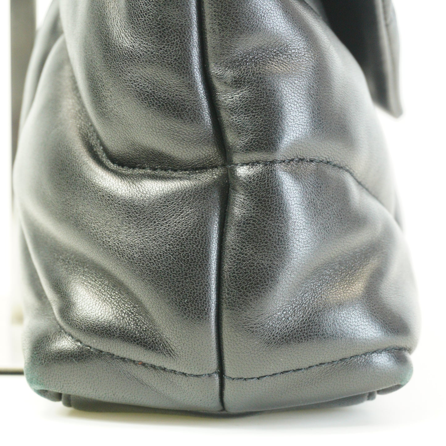 YSL	Black qiulted Lambskin Puffer toy Bag MHW