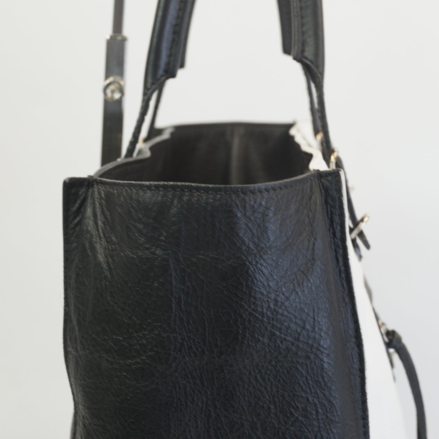 Balenciaga Bicolor Papier Tote GHW Medium