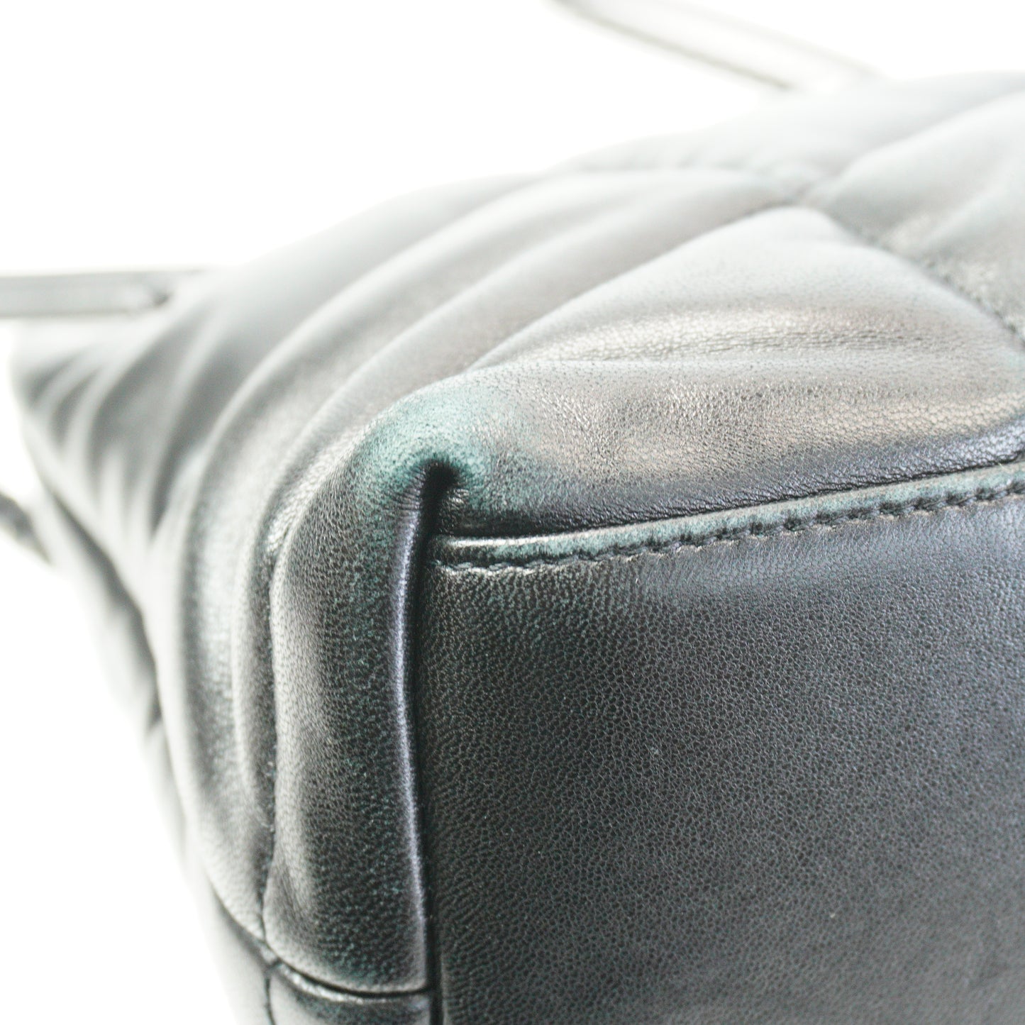 YSL	Black qiulted Lambskin Puffer toy Bag MHW
