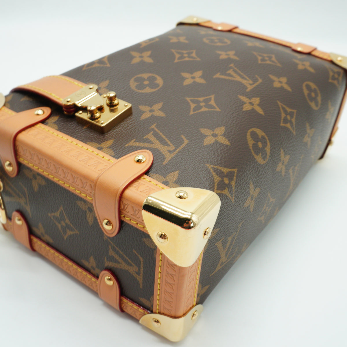 Louis Vuitton	Side Trunk Small Monogram GHW