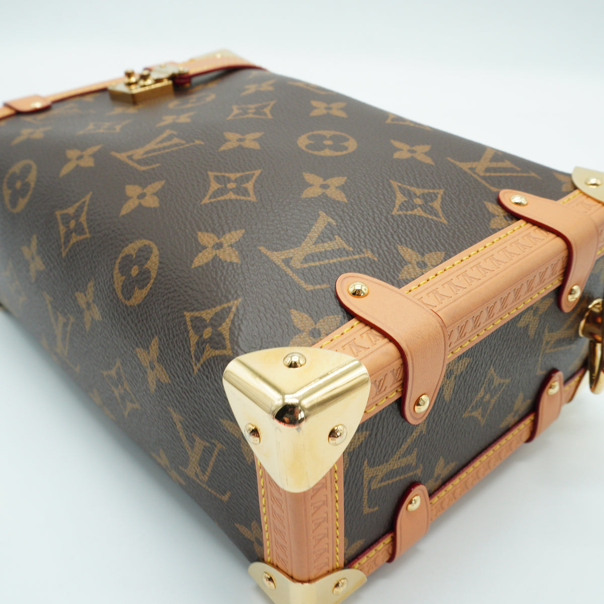 Louis Vuitton	Side Trunk Small Monogram GHW