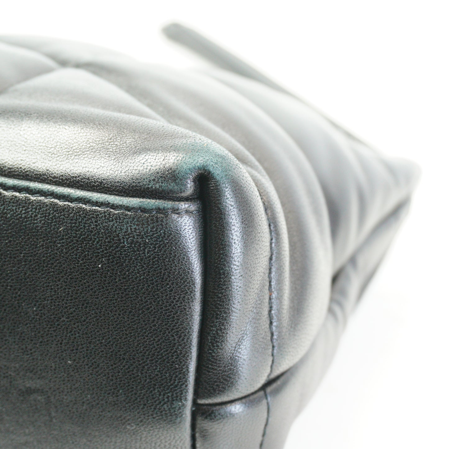 YSL	Black qiulted Lambskin Puffer toy Bag MHW