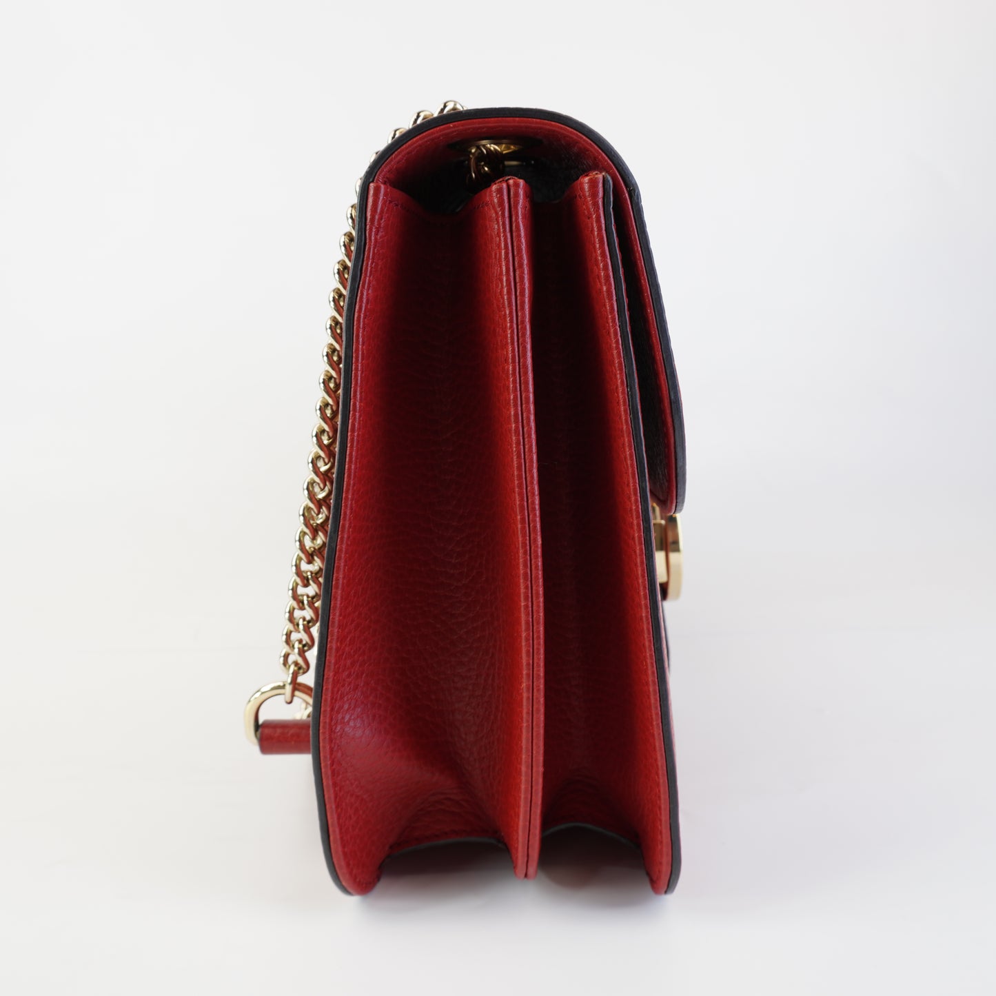 Gucci Medium Dollar Interlocking G Red