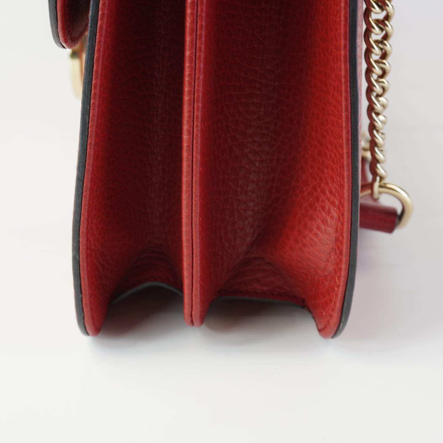 Gucci Medium Dollar Interlocking G Red