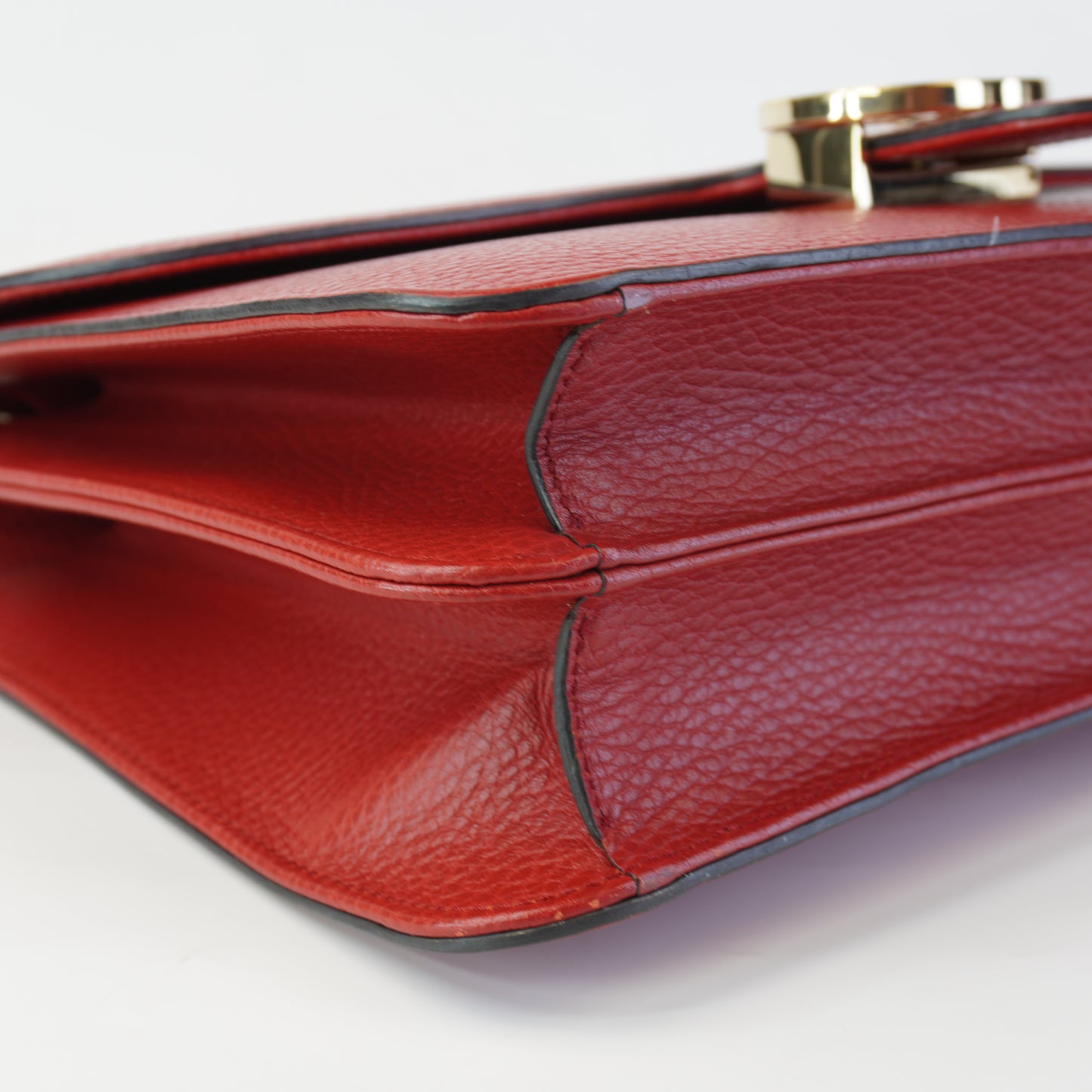 Gucci Medium Dollar Interlocking G Red