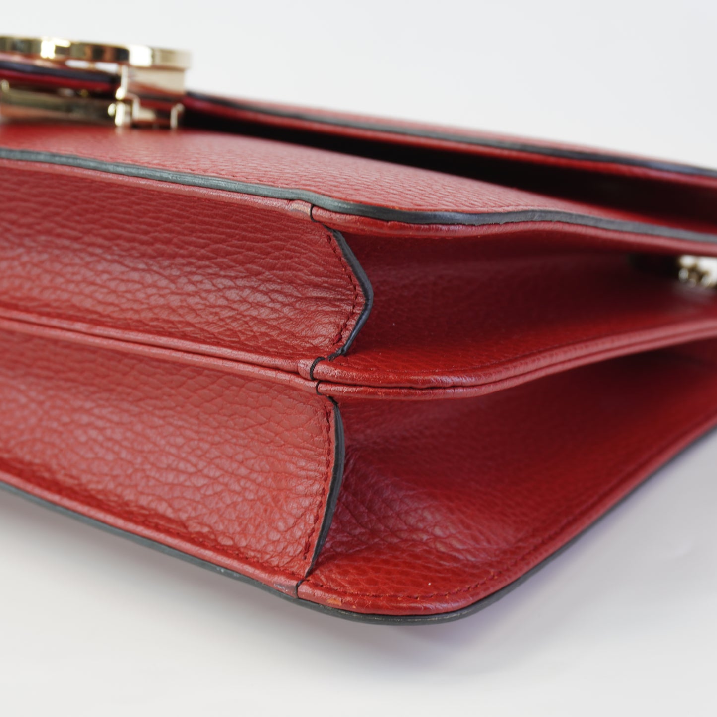Gucci Medium Dollar Interlocking G Red