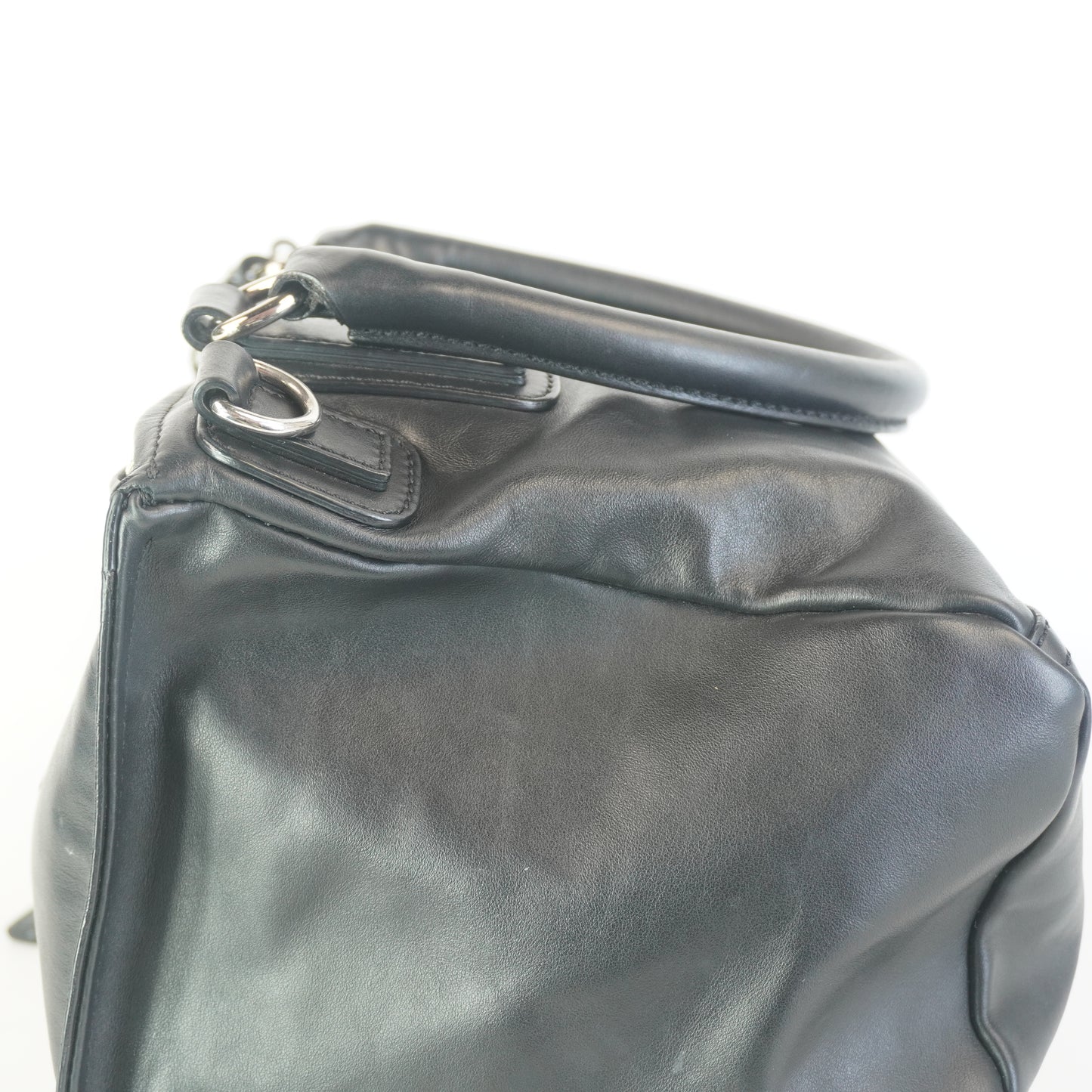 Givenchy Pandora Black Leather SHW