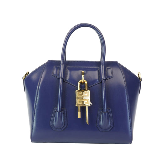 Givenchy Mini Antigona Lock Blue